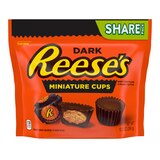 Reese's Miniatures Dark Chocolate Peanut Butter Cups, 10.2 oz, thumbnail image