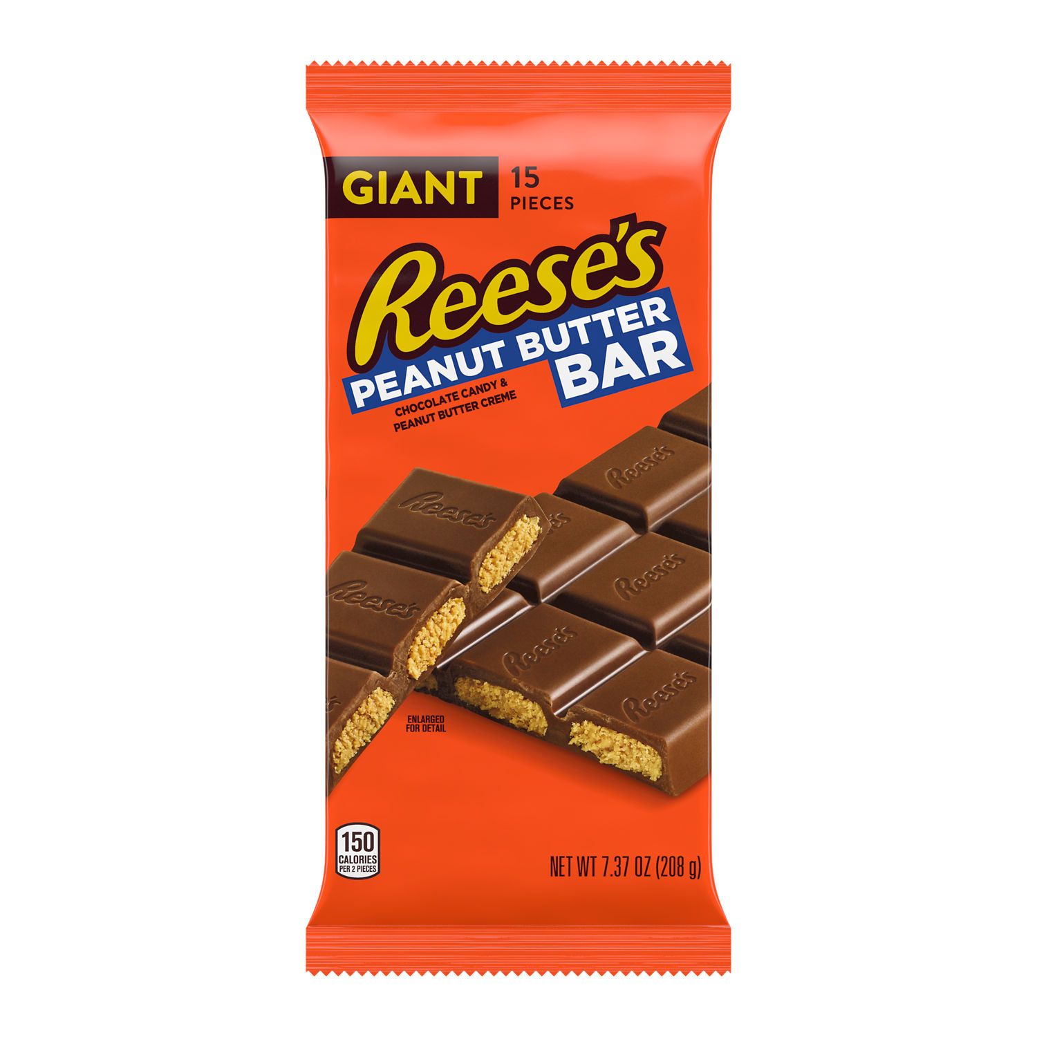 Reese's Milk Chocolate Filled with Reese's Peanut Butter Giant Bar, 7.37 oz