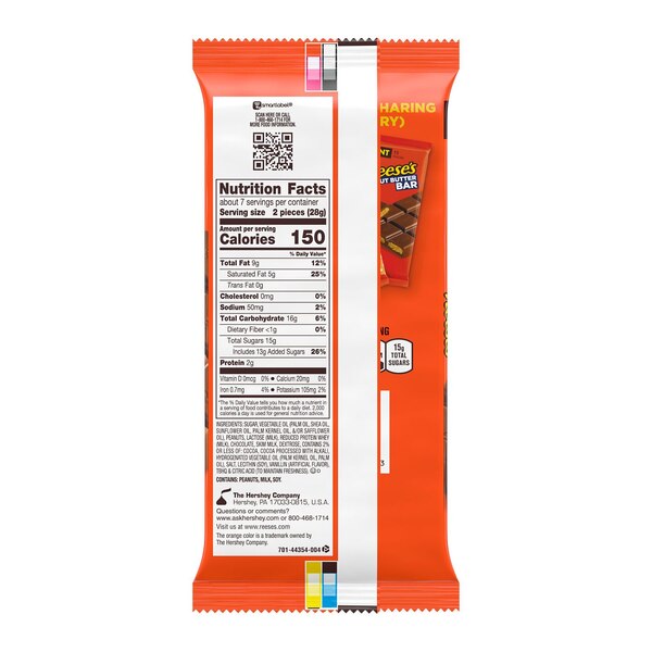 Reese's Milk Chocolate Filled with Reese's Peanut Butter Giant Bar, 7.37 oz