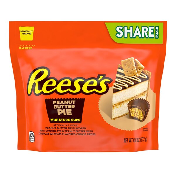 Reese's Miniatures Dark Chocolate Peanut Butter Cups, 10.2 oz