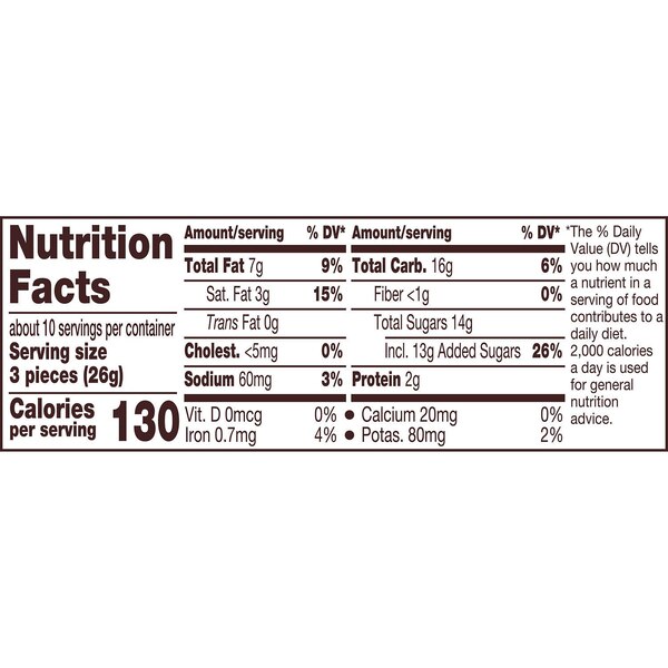 Reese's Miniatures Dark Chocolate Peanut Butter Cups, 10.2 oz