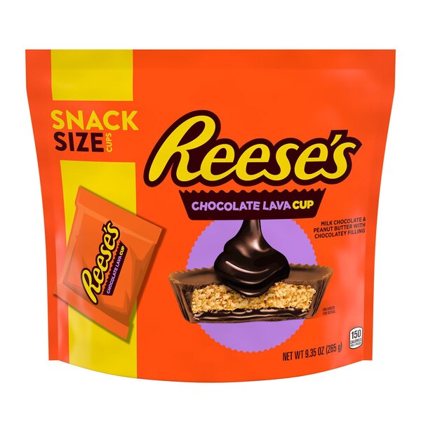 Reese's, Milk Chocolate Peanut Butter Snack Size Cups Candy, 10.5 oz