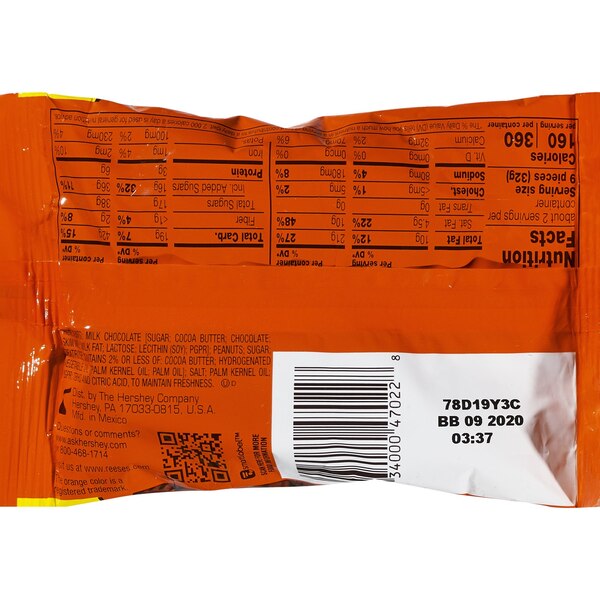 Reeses Peanut Butter Cup Minis King Size, 2.5 oz