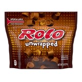 Rolo Unwrapped Rich Chocolate Caramels Candy Resealable Bag, 7.6 oz, thumbnail image