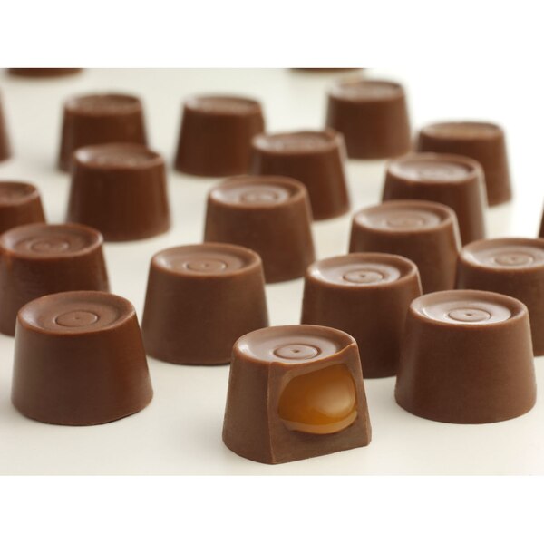 Rolo Unwrapped Rich Chocolate Caramels Candy Resealable Bag, 7.6 oz