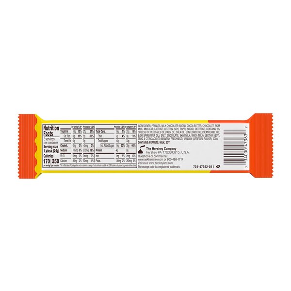 Reese's, Milk Chocolate Peanut Butter Eggs, King Size, 2.4 oz