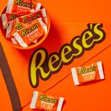 Reese's Thins White Creme Peanut Butter Cups Candy, 7.37 oz, thumbnail image