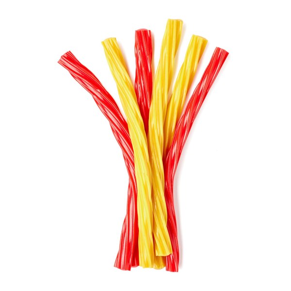 Twizzlers Filled Twists Sweet and Sour Licorice Style, Low Fat Candy Bag, 11 oz