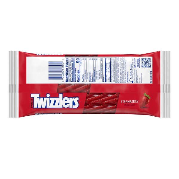 Twizzlers Twists Strawberry Flavored King Size Licorice Style Candy, 5 oz