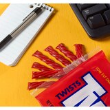 Twizzlers Twists Strawberry Flavored King Size Licorice Style Candy, 5 oz, thumbnail image