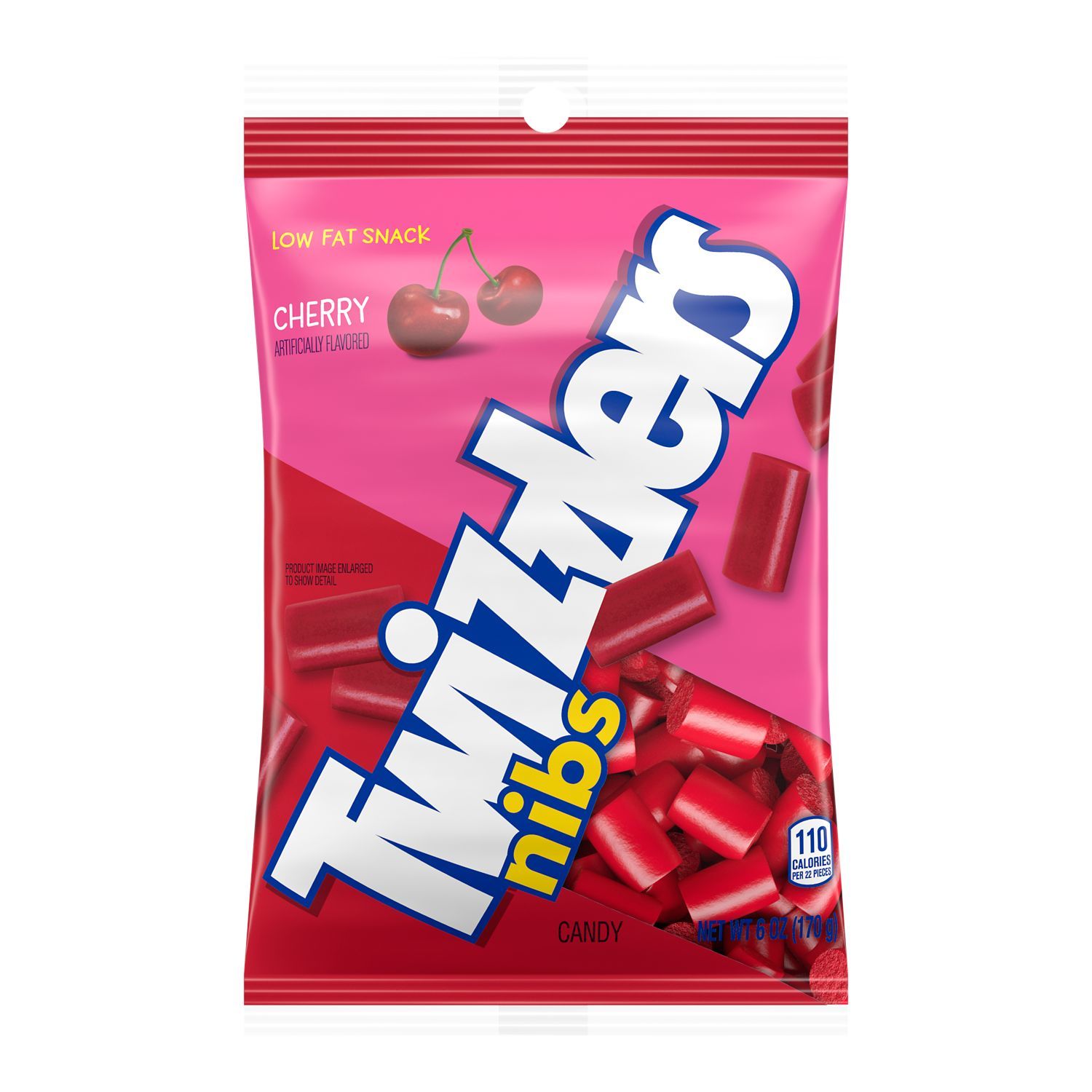 Twizzlers Nibs Cherry Flavored Chewy Candy, 6 OZ