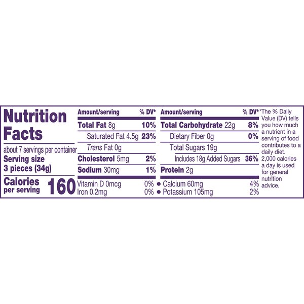 Cadbury Carmello Miniatures Milk Chocolate and Caramel Candy Share Pack, 8 oz