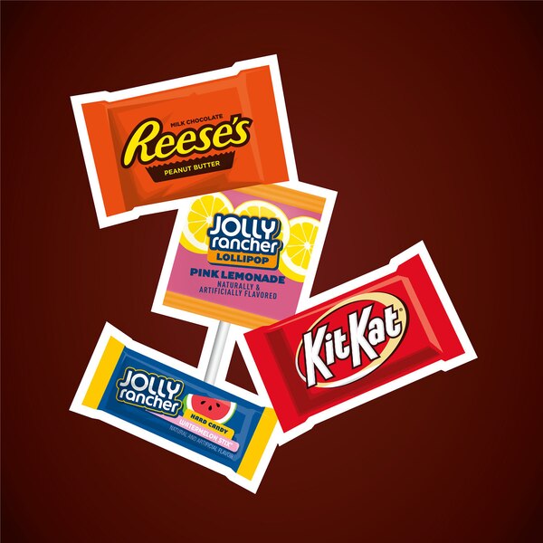 Reese's, Kit Kat And Jolly Rancher Sweets & Chocolate Assortment Snack Size Candy, 34.19 oz