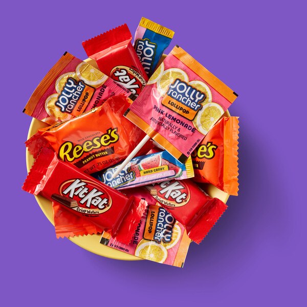 Reese's, Kit Kat And Jolly Rancher Sweets & Chocolate Assortment Snack Size Candy, 34.19 oz