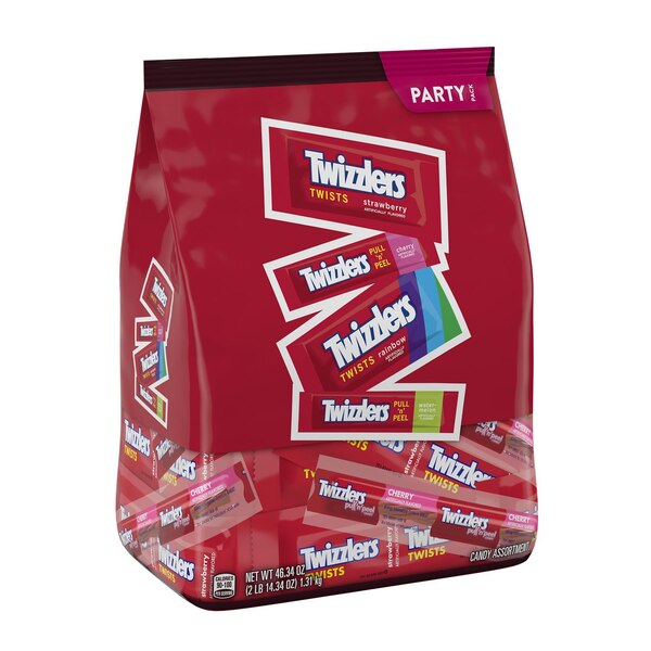 Twizzlers, Assorted Party Bag, 46.3 oz