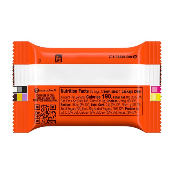 Reese's Big Cup Chocolate Lava Milk Chocolate Peanut Butter Cups Candy, 1.4 oz