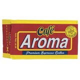 Cafe Aroma Brick Premium Espresso Coffee, Dark Roast, Ground, 8.8 OZ, thumbnail image