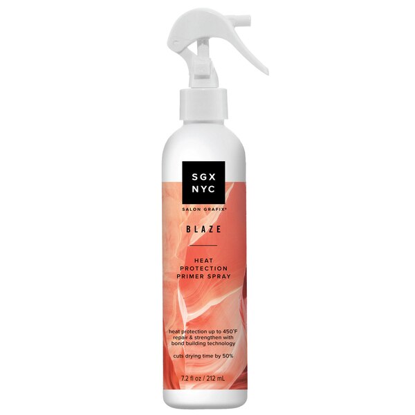 SGX NYC Blaze Leave-In Heat Protection Primer Spray, 7.2 OZ