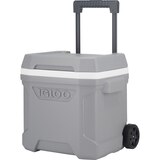 Igloo 16-Quart Profile II Roller Cooler, Gray, thumbnail image