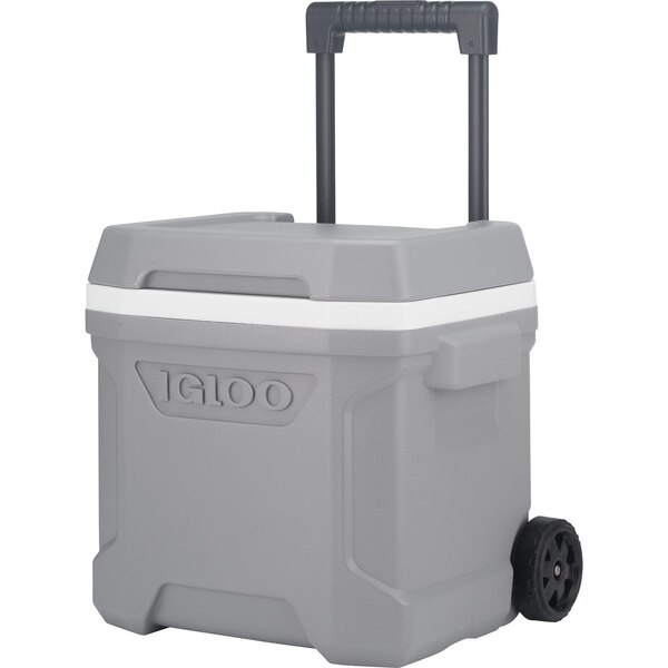 Igloo 16-Quart Profile II Roller Cooler, Gray