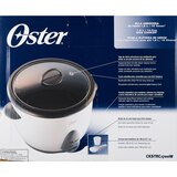 Oster 10-Cup Rice Cooker, White, thumbnail image