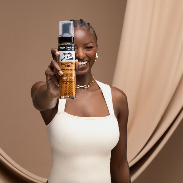 Aunt Jackie's Biotin & Honey Braid Setting Foam, 8.5 OZ