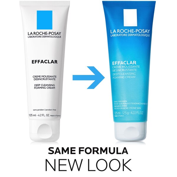 La Roche-Posay Effaclar Deep Cleansing Foaming Face Wash, 4.2 OZ