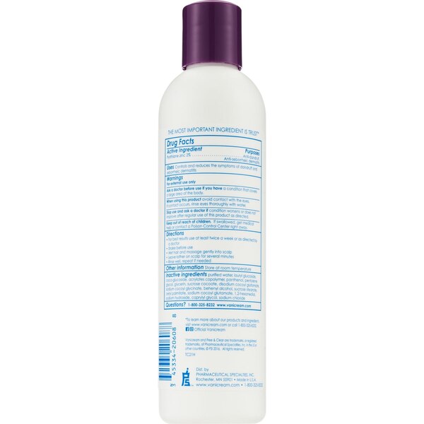 Vanicream Medicated Anti-Dandruff Shampoo, 8 OZ