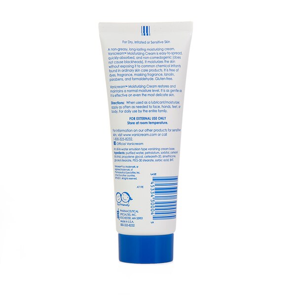 Vanicream Moisturizing Cream, 4 OZ