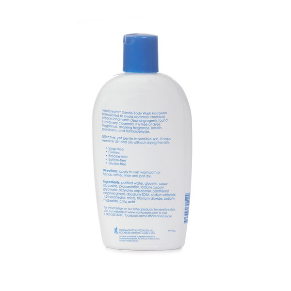 Vanicream Gentle Body Wash, 12 OZ