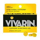 Vivarin Caffeine Alertness Aid 200 MG Tablets, 40 CT, thumbnail image