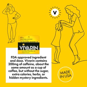 Vivarin Caffeine Alertness Aid 200 MG Tablets, 40 CT