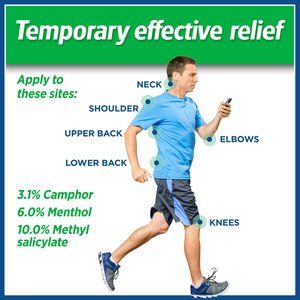 Salonpas Pain Relieving Patch, Large, 6 CT