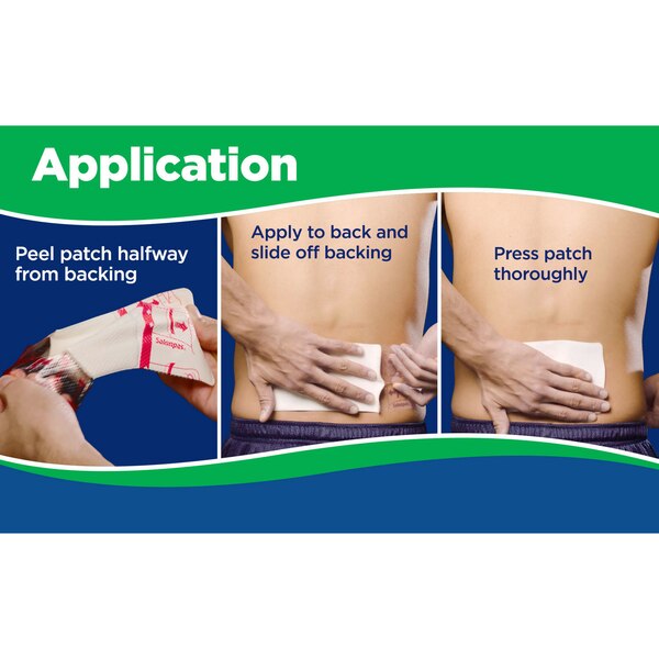 Salonpas Pain Relieving Gel Patch Hot, 6 CT