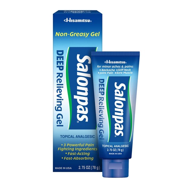 Salonpas Deep Pain Relieving Gel, 2.75 OZ
