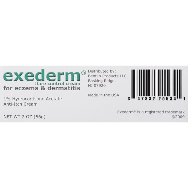 Exederm Flare Control Cream for Eczema & Dermatitis