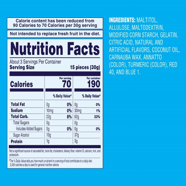 Welch's Zero Sugar Fruity Bites, Mixed Fruit, 3 oz