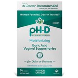 pH-D Moisturizing Boric Acid Suppositories, 14 CT, thumbnail image 1 of 3