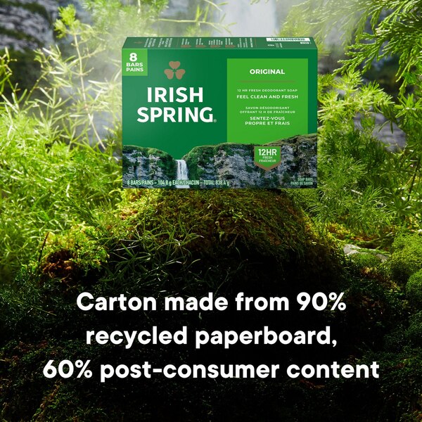 Irish Spring Bar Soap, Original, 8 CT