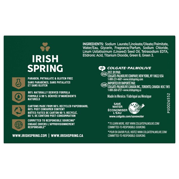 Irish Spring Bar Soap