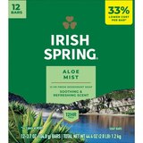Irish Spring Moisturizing Bar Soap, Aloe Vera, 12 CT, thumbnail image