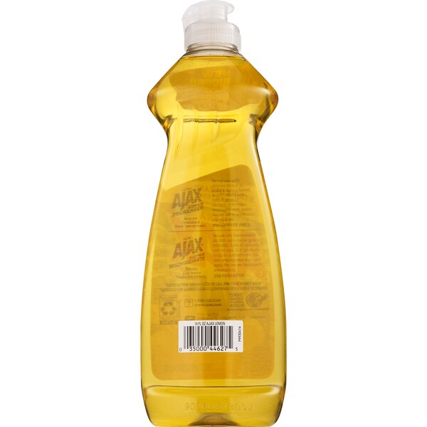 Ajax Ultra Super Degreaser Liquid Dish Soap, Lemon, 14 OZ