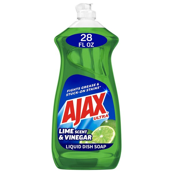 Ajax Liquid Dish Soap, Tropical Lime Twist, 28 oz