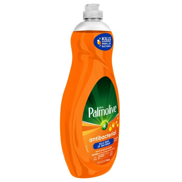 Palmolive Ultra Antibacterial Liquid Dish Soap, Orange Scent, 32.5 oz