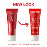 Colgate Optic White Stain Fighter Whitening Toothpaste, Clean Mint, 4.2 OZ, thumbnail image