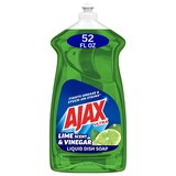 Ajax Ultra Liquid Dish Soap & Vinegar, Lime Scent, 52 oz, thumbnail image