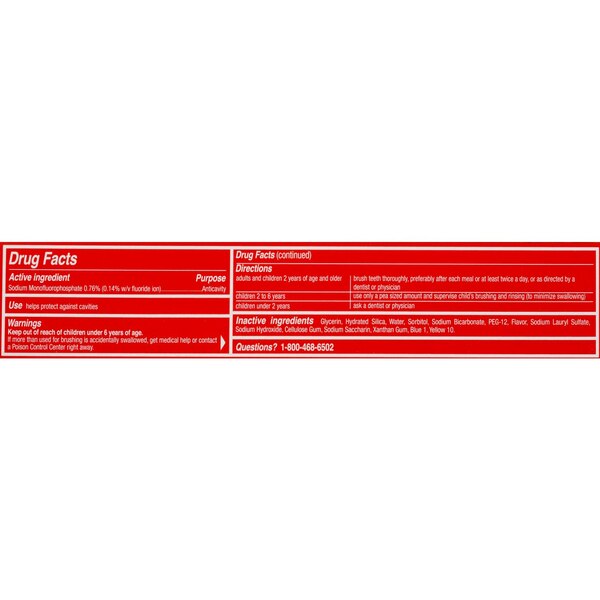 Colgate Sparkling White Flouride Toothpaste, Mint Zing, 6 OZ