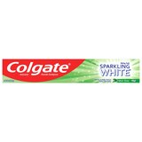 Colgate Anticavity Sparkling White Fluoride Toothpaste, Mint Zing, 8.2 O OZ, thumbnail image