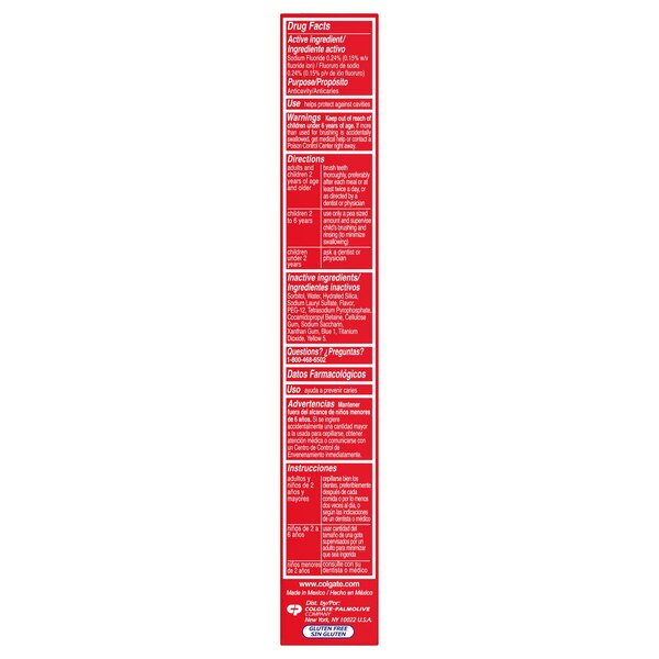 Colgate Triple Action Toothpaste, Original Mint, 2.5 OZ