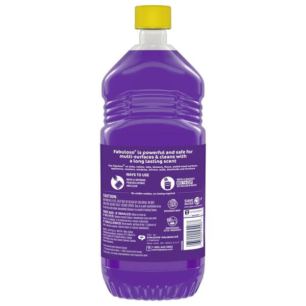 Fabuloso Liquid Floor Cleaner, Lavender, 33.8 oz